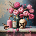 Floral Afterlife | Skull Art Prints