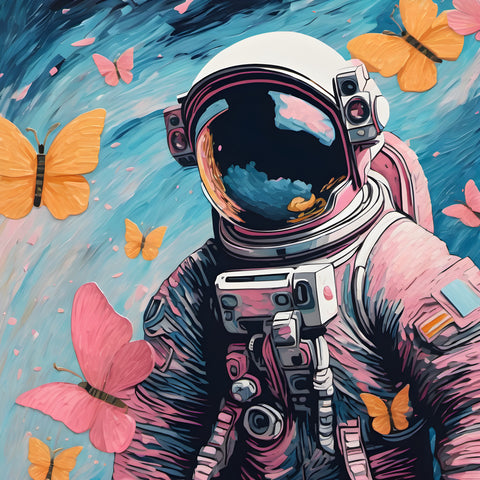 Spaceman Art Prints