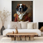 The Victorian Guardian| St Bernard In Clothing Art