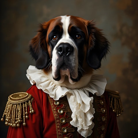 A Noble Legacy | St Bernard In Clothing Art