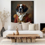 The Victorian Guardian| St Bernard In Clothing Art