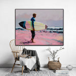 Surfside Solitude | Surfers On The Beach Prints