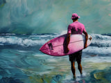 Board Riders In Paradise | Surfers On The Beach Prints