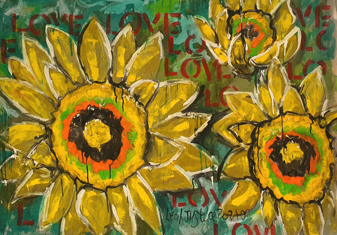 ****MASSIVE ART SALE**** Sunflowers of Love and Renewal