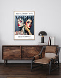 VOGUE Cover Pop Art Poster | THE GLAMOROUS MUSE