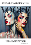 VOGUE Cover Pop Art Poster | THE GLAMOROUS MUSE