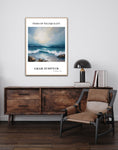 Abstract Art Poster | Tides Of Tranquility