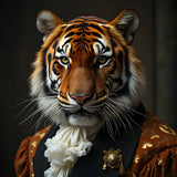 The Victorian Predator | Tiger In Clothing Art