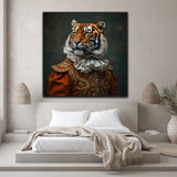 Fierce and Refined | Tiger In Clothing Art