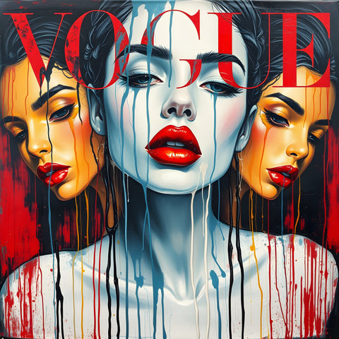 Muse Of Elegance | VOGUE Cover Inspired Portrait Prints