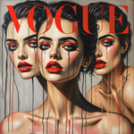 Glamour Redefined | VOGUE Cover Inspired Portrait Prints