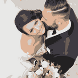 Custom Wedding Portraits – Digital or Handpainted Options