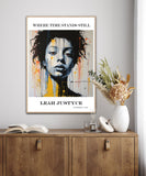 Abstract Art Poster | Where Time Stands Still