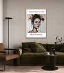 Abstract Art Poster | Whispered Secrets