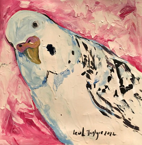 Wings Of Whimsy | Budgie Art Print