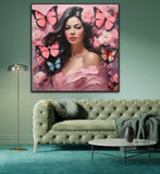 Shades Of Pink Elegance | Luxury Portrait Prints