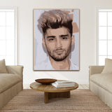 Zayn Malik – Made-to-Order Portraits
A soul carved from velvet and shadows,
Zayn Malik is more than a voice —
he's a mood, a moment, a muse.