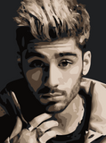 Zayn Malik – Made-to-Order Portraits
A soul carved from velvet and shadows,
Zayn Malik is more than a voice —
he's a mood, a moment, a muse.