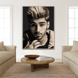 Zayn Malik – Made-to-Order Portraits
A soul carved from velvet and shadows,
Zayn Malik is more than a voice —
he's a mood, a moment, a muse.