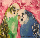 Budgies Painting