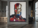 Iron Man Pop Art Portrait 104cm x 130cm
